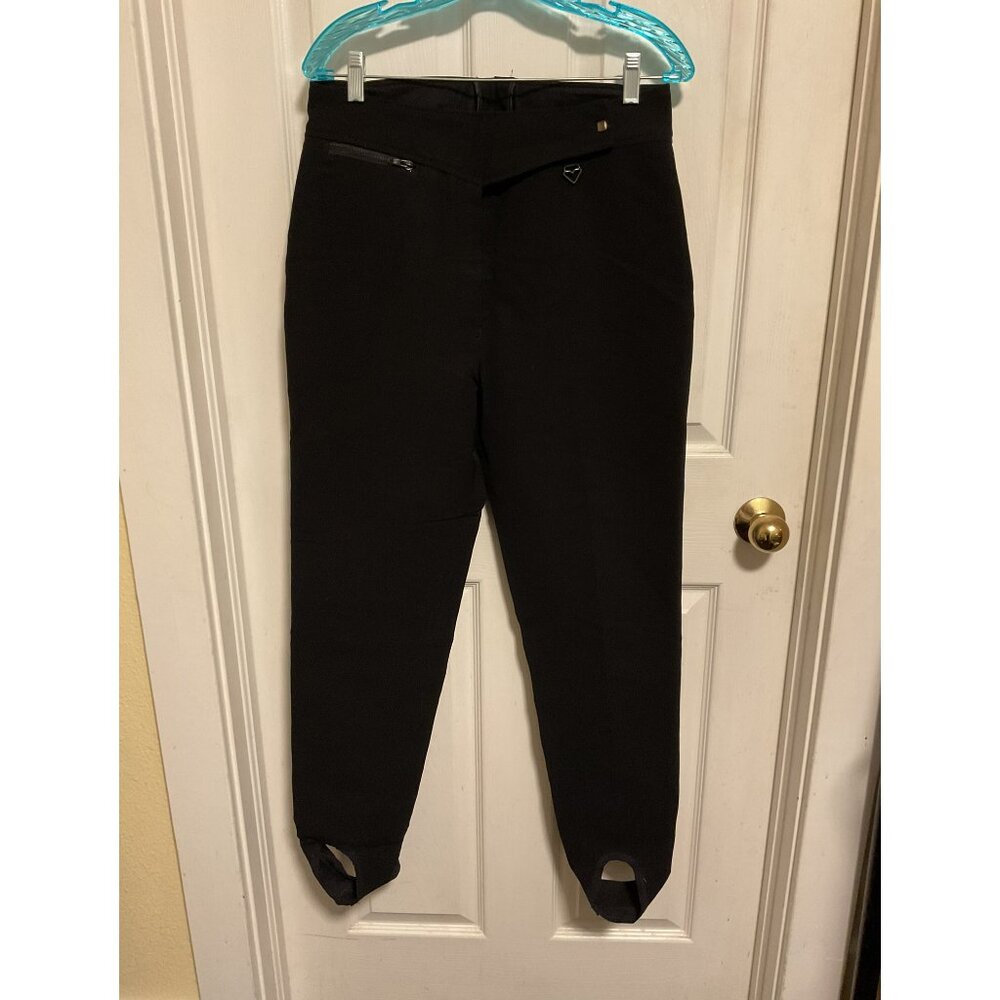 VINTAGE OBERMEYER SKI PANTS, WOMEN, 12L, STIRRUP